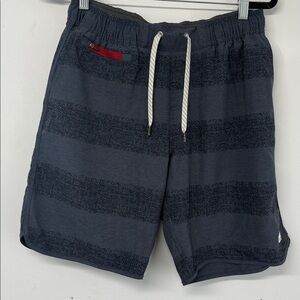 Vuori Men's Gray Striped Shorts size Medium